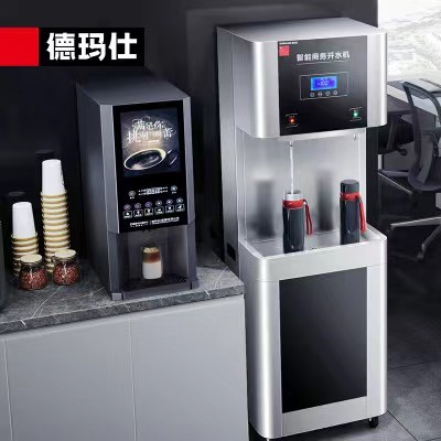 德瑪仕（DEMASHI）YT-2HY 飲水器 飲水機 直飲機 80-200大通量款五級過濾飲水機開水器凈水器下置式 銀色 直流加熱箱加儲水箱雙重加熱